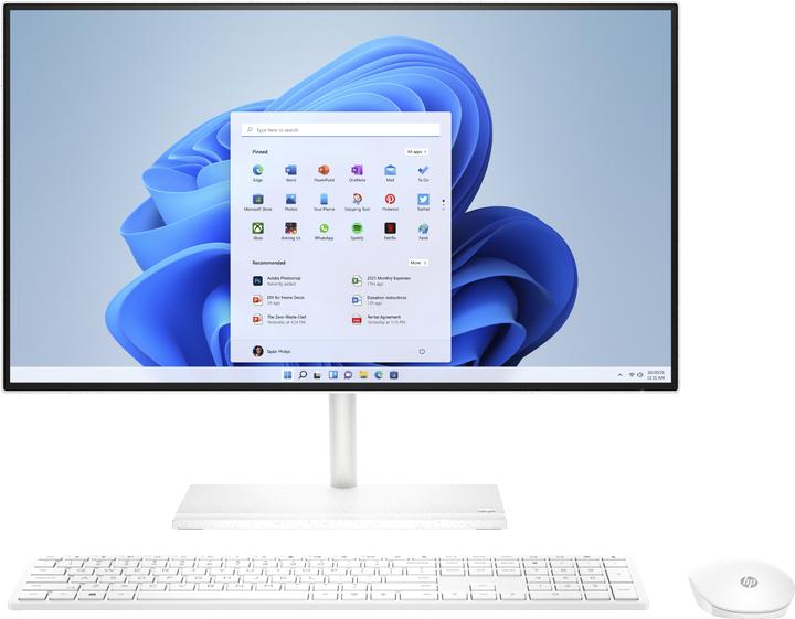 Image du produit HP PC tout-en-un 24-ck0740nz, Intel Core i7-12700T, DDR4, SSD, FHD, 23.8 inch, UMA, Win11 H (Intel Core i7, 16 Go, 1000 Go, UHD Graphics 770)