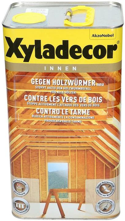 Produktbild Xyladecor Gegen Holzwürmer (Farblos, 5 l)