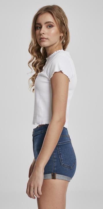 Actual product image Urban Classics Ladies Cropped Rib Tee 2-Pack (M)