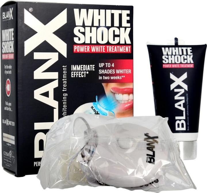 Actual product image Blanx White Shock -Intensive Whitening System + LED -Bite 50 ml (50 ml)
