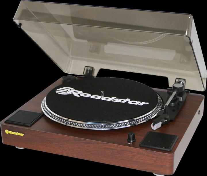 Actual product image Roadstar Turntable TT-260SPK Brown (Manual)
