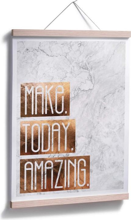 Produktbild Trenddeko Kupferoptik - Make Today Amazing (50 x 60 cm)