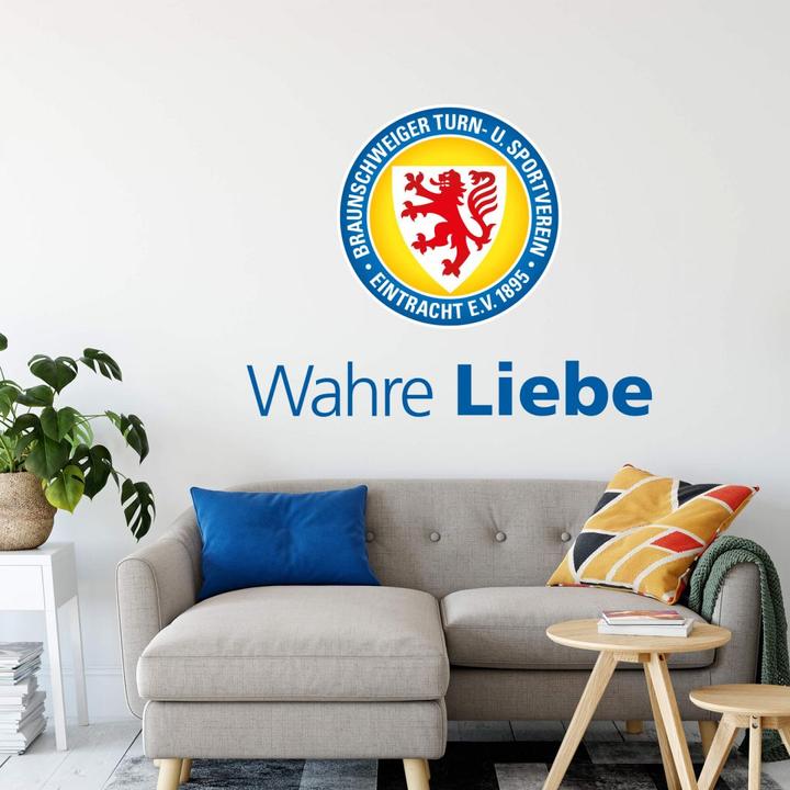 Produktbild Eintracht Braunschweig Wahre Liebe (70 x 54 cm)