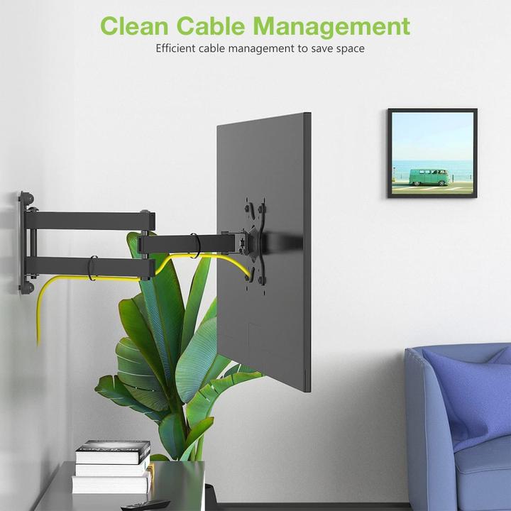 Immagine prodotto Techly Staffa per TV LCD - Nero - Dimensioni dello schermo: 33-76.2 cm (13"-30") (Muro, 30", 15 kg)