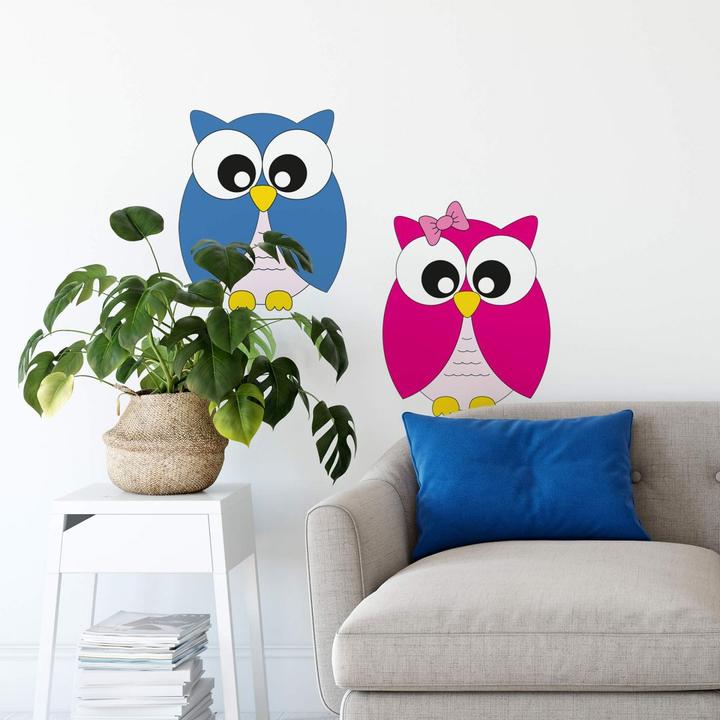 Actual product image Trenddeko Owls siblings set (50 x 31 cm, 70 x 44 cm, 110 x 69 cm, 30 x 19 cm, 90 x 57 cm)