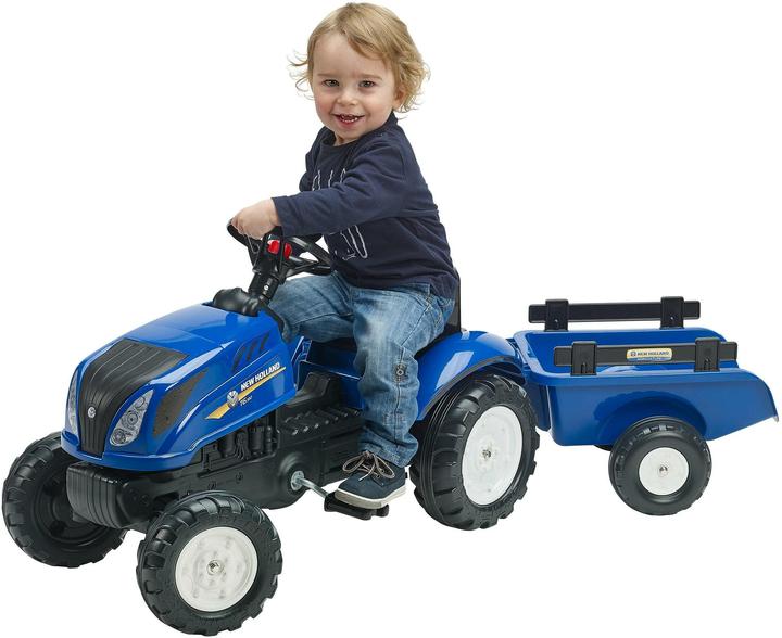 Image du produit Falk Toys Tracteur New Holland + annexe M