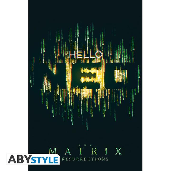 Immagine prodotto ABYstyle The Matrix Poster : Hello Neo (91.5x61) (91,5 x 61 cm)