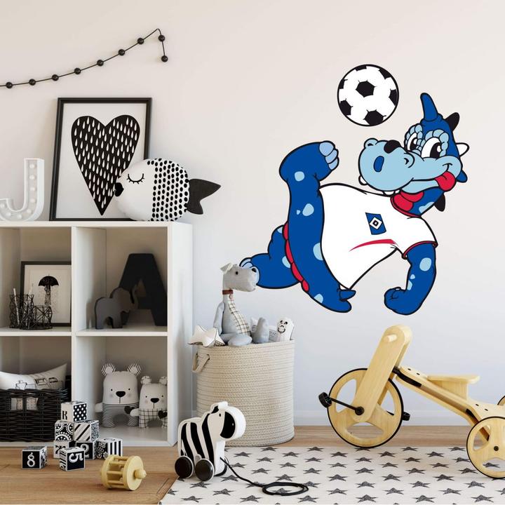 Produktbild Hamburger SV HSV Maskottchen (80 x 87 cm, 60 x 65 cm, 30 x 33 cm, 40 x 44 cm, 20 x 22 cm)