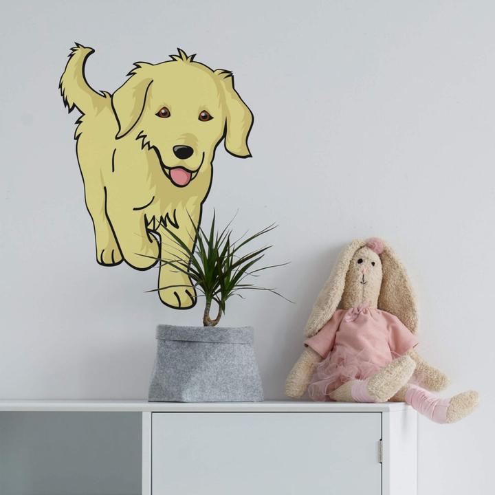 Produktbild Trenddeko Hund Golden Retriever (30 x 41 cm)