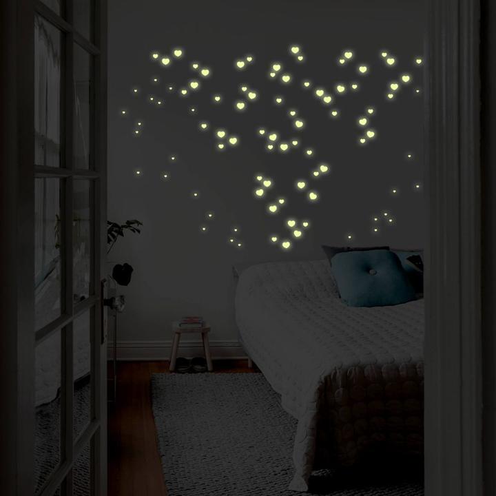 Immagine prodotto Trenddeko Cuore adesivo luminoso (21 x 21 cm)