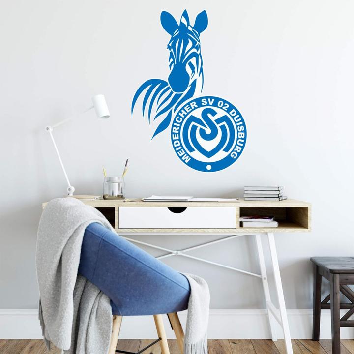 Image du produit MSV Duisburg logotype (100 x 140 cm)