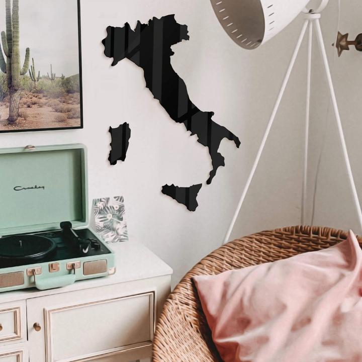 Produktbild Trenddeko Karte Italien (29 x 38 cm)