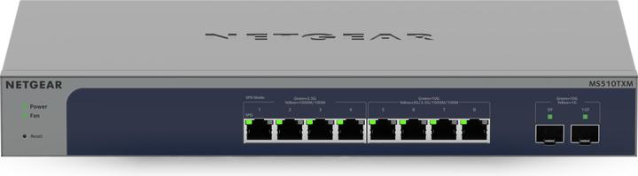 Productafbeelding Netgear MS510TXM Multi-Gigabit/10G Ethernet Smart Managed Pro (8 Havens)