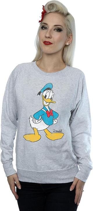 Image du produit Disney Femmes/Dames Classic Donald Duck Heather Sweatshirt (XL)