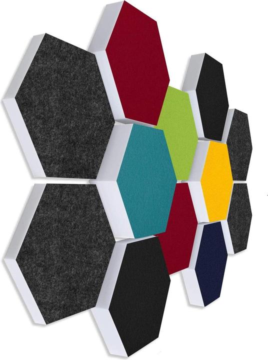 Platino24 Set di assorbitori acustici (12 pz.)