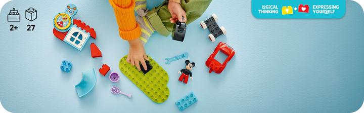 Actual product image LEGO Mickys Clubhaus und Auto (10454)