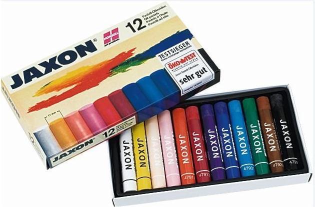 Actual product image Jaxon /Cà12 Oel Pasting Candles (Multicoloured, 12 x)