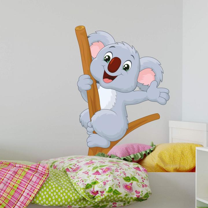 Image du produit Trenddeko Koala faisant signe de la main dans un arbre (41 x 60 cm)
