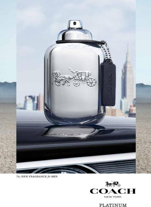 Actual product image Coach Men Platinum (Eau de parfum, 100 ml)