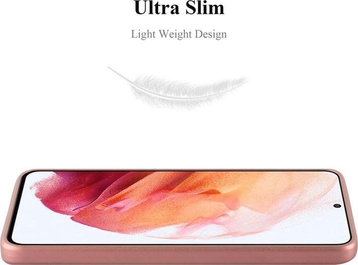 Productafbeelding Cadorabo TPU Matte Metallic hoes (Samsung Galaxy S21 5G)