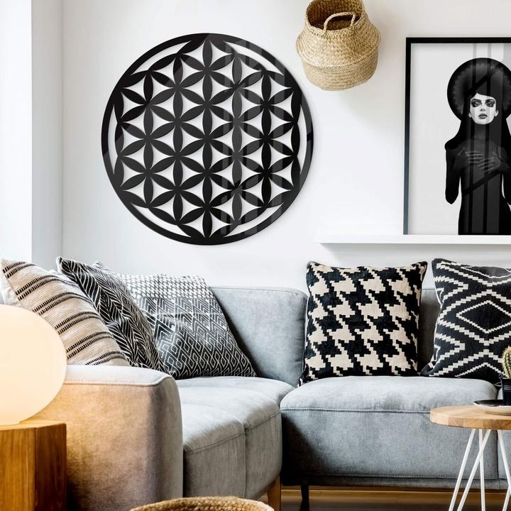 Image du produit Trenddeko Fleur de vie (Ø 50 cm)