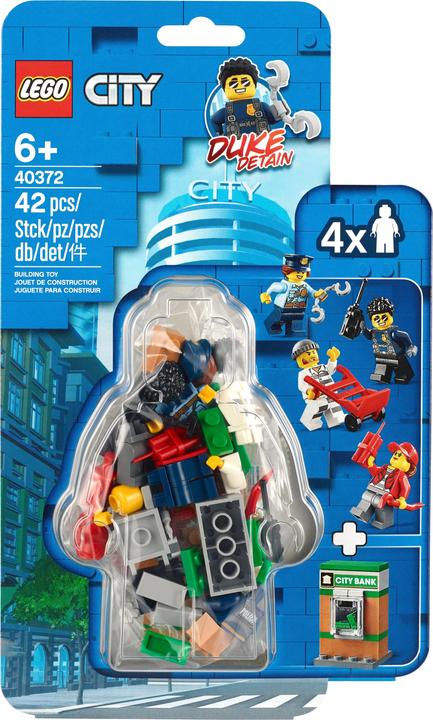 Produktbild LEGO City Polizei-Minifiguren-Zubehörset (40372, LEGO City)