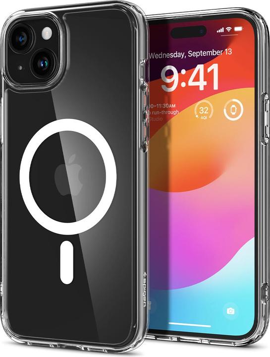 Produktbild Spigen Ultra Hybrid MAG iPhone 15 Plus 6.7" Magsafe biały/white ACS06660 (Apple iPhone 15 Plus)