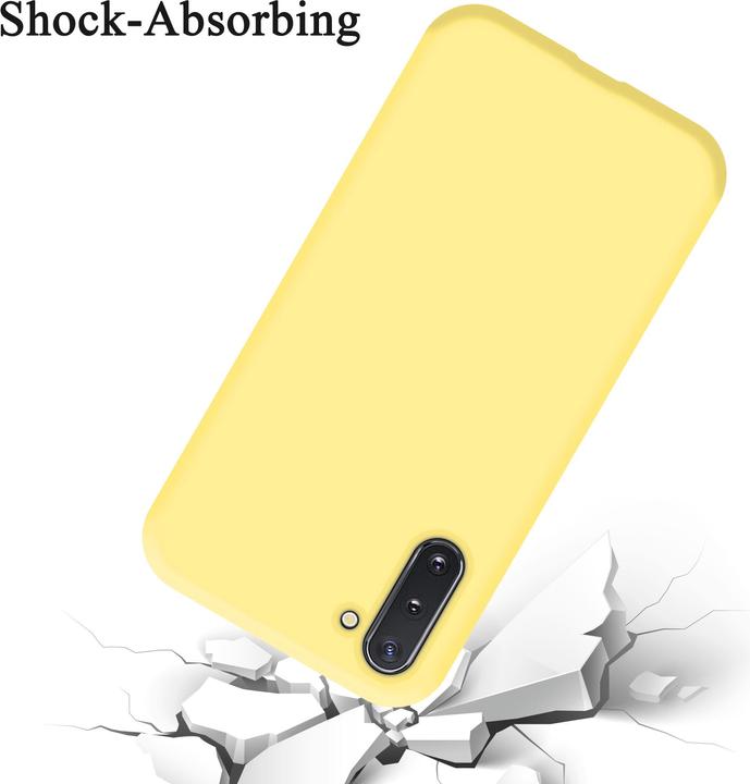 Actual product image Cadorabo TPU Liquid Silicone Case Cover (Samsung Galaxy Note 10)