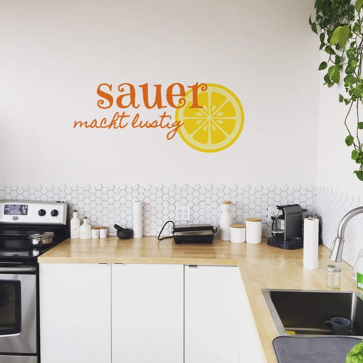 Produktbild Trenddeko Sauer macht lustig 2 (90 x 37 cm)