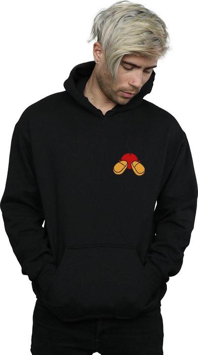 Produktbild Disney Mickey Mouse Backside Breast Print Kapuzenpullover (L)