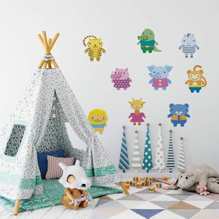 Produktbild Trenddeko Süsse Tiere (60 x 70 cm, 100 x 116 cm)