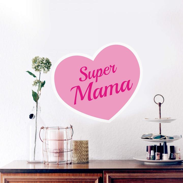 Image du produit Trenddeko Super Maman (20 x 17 cm, 40 x 33 cm, 80 x 67 cm, 100 x 84 cm, 60 x 50 cm)