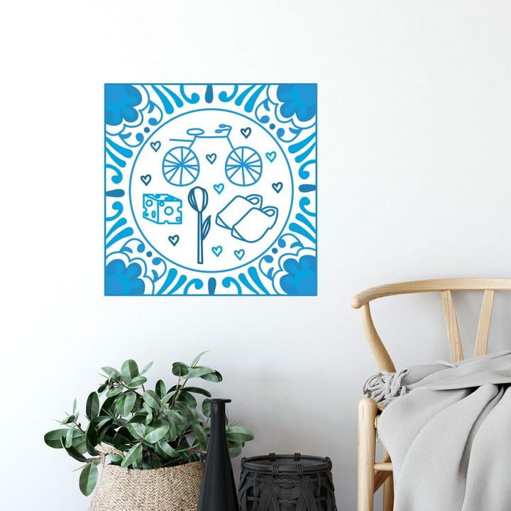 Produktbild Trenddeko Typisch Holland (90 x 90 cm)