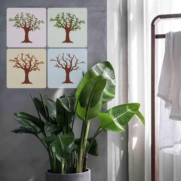 Immagine prodotto Trenddeko Quartetto Quattro Stagioni (40 x 40 cm, 80 x 80 cm, 60 x 60 cm, 100 x 100 cm)