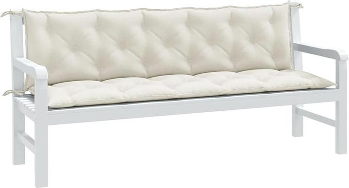 Immagine prodotto VidaXL Cuscini per panca da giardino 2 pezzi in tessuto (180 x 50 x 7 cm)