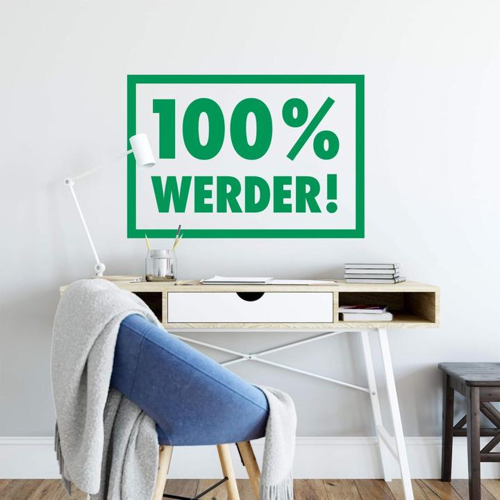 Immagine prodotto SV Werder Bremen Werder Brema 100 per cento (100 x 69 cm)