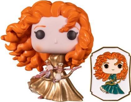 Immagine prodotto Funko POP! Disney Princess Rebelle - Merida con balestra (oro) con spilla