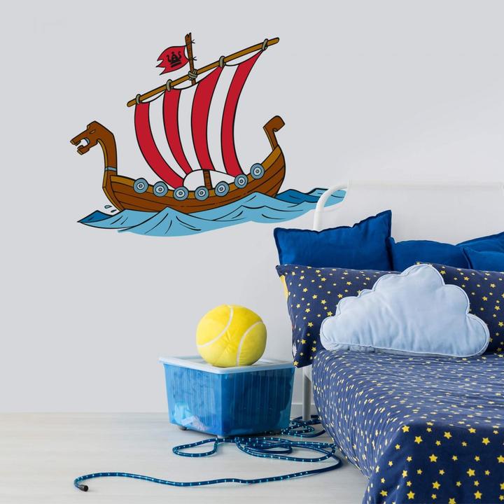 Actual product image Wickie Viking ship 1 (60 x 44 cm)