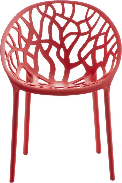 Actual product image CLP Set of 4 Hope Chair, red