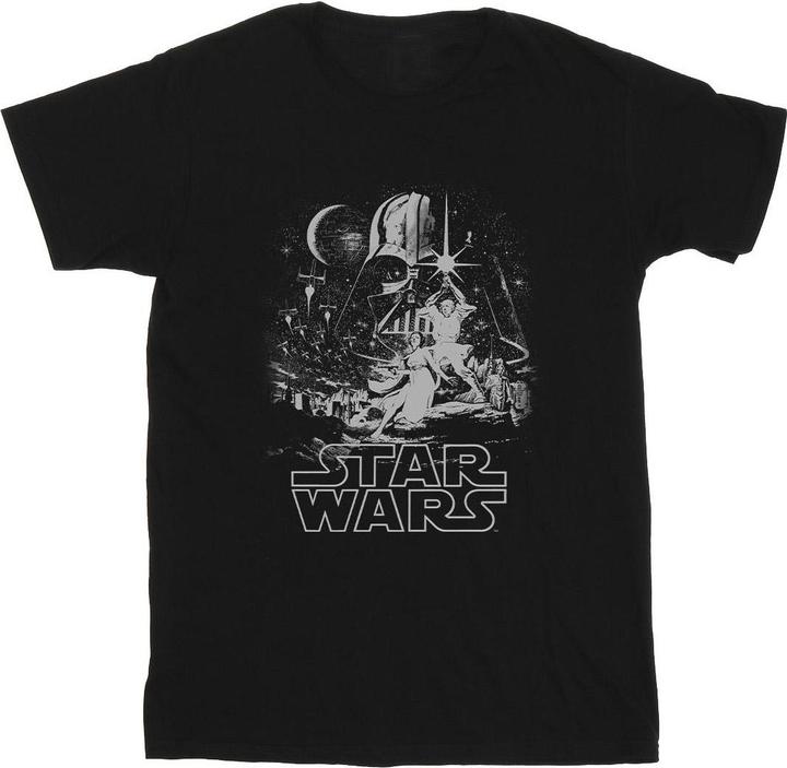 Actual product image Star Wars Mens New Hope Poster T-Shirt (XL)