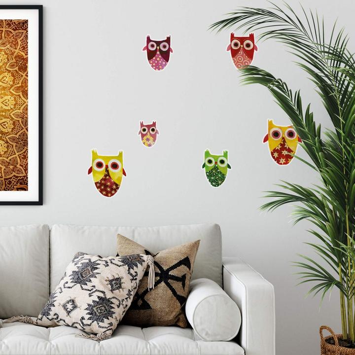 Produktbild Trenddeko Eulen aus dem Orient (20 x 20 cm, 50 x 50 cm, 40 x 40 cm, 30 x 30 cm)