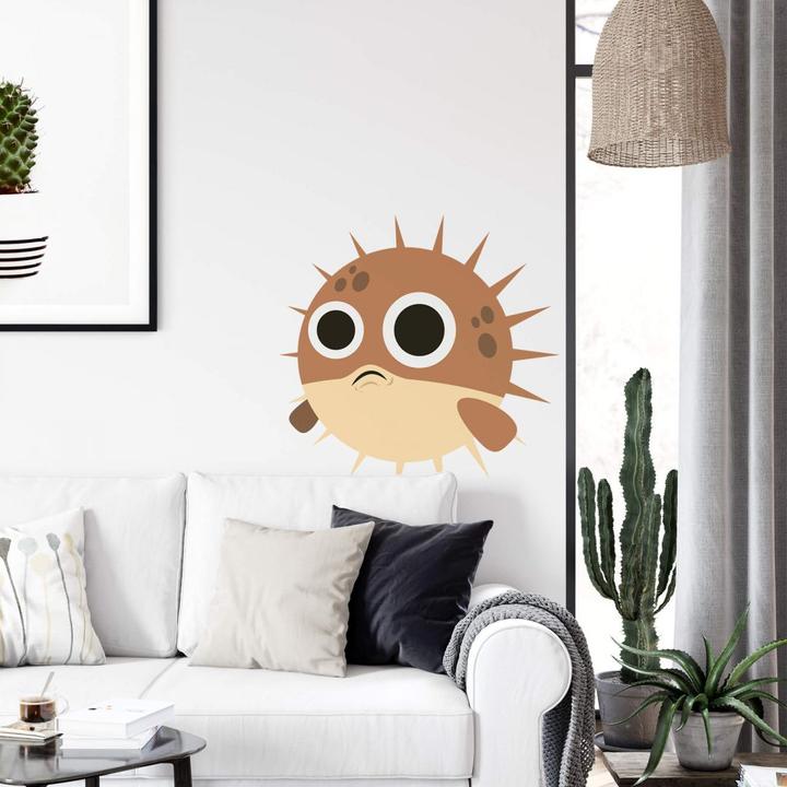 Image du produit Emojione Emoji poisson-globe (40 x 40 cm)