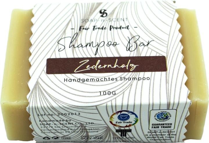Actual product image Shampoo bar cedar wood.J798-04 (Solid shampoo)