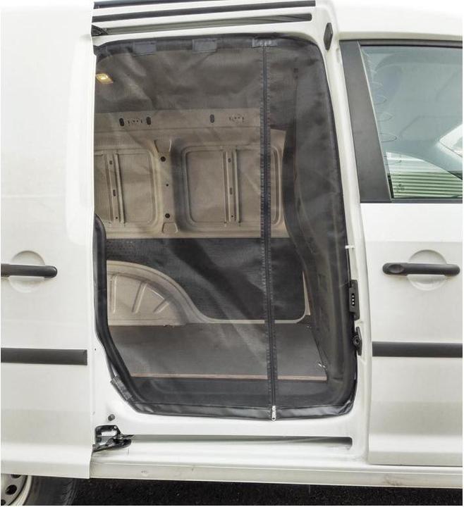 Actual product image VanQuito Mosquito net with sliding doors, right