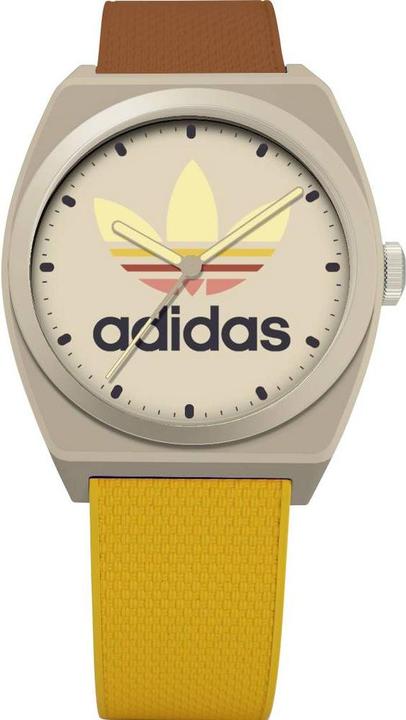 Produktbild adidas Quarz Armbanduhr AOST23056 Beige Gehäusematerial=Harz Material (Armband) (Analoguhr)
