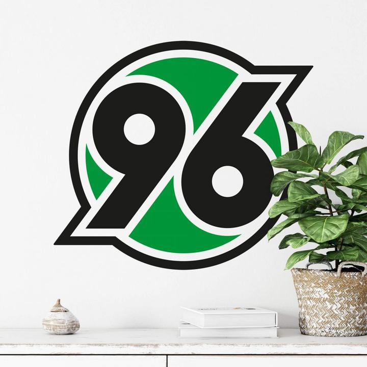 Produktbild Hannover 96 Logo (60 x 53 cm, 100 x 88 cm, 120 x 106 cm, 40 x 35 cm, 80 x 70 cm)