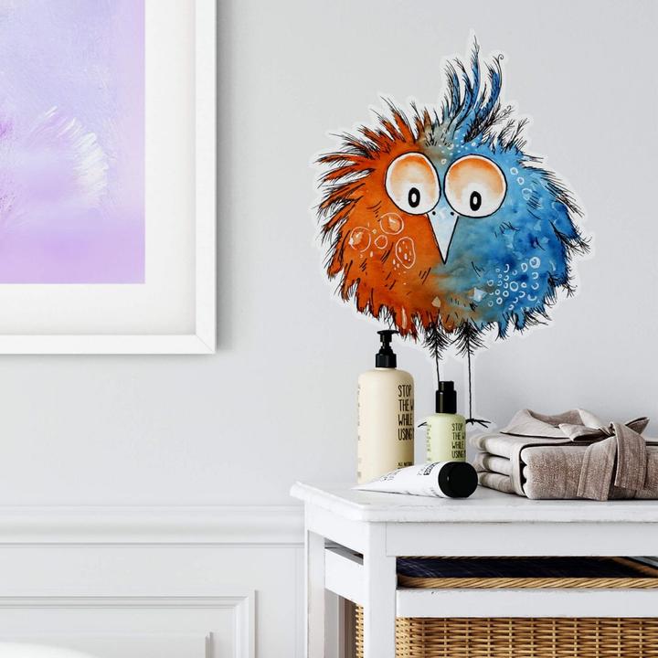 Immagine prodotto Trenddeko Strano uccello 02 (30 x 22 cm)