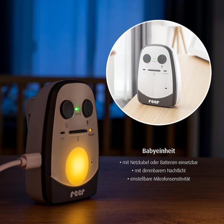 Actual product image Reer Cosmo Audio baby monitor (Baby Monitor Audio, 600 m)