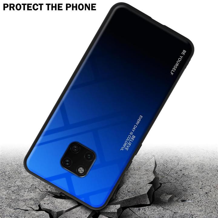 Productafbeelding Cadorabo TPU 2 kleuren glasdekking (Huawei Mate 20 Pro)