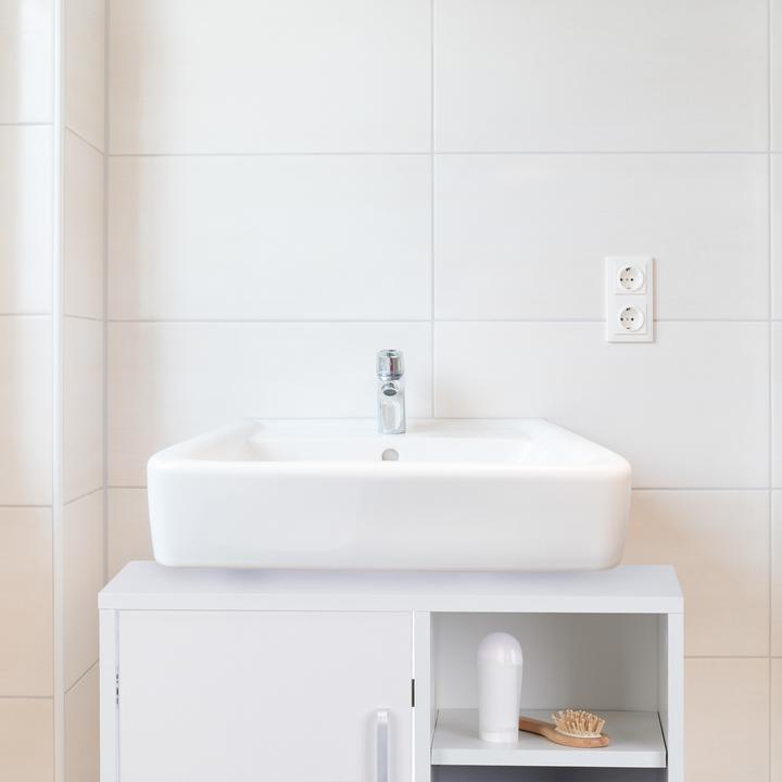 Image du produit Relaxdays Dessous de Lavabo 1 Porte 3 Étagères WC (60 x 32 x 51 cm)
